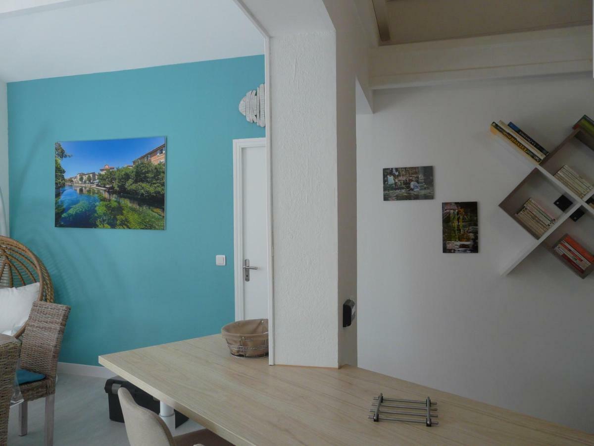 Ferienwohnung Bleu De L'Isle Exterior foto